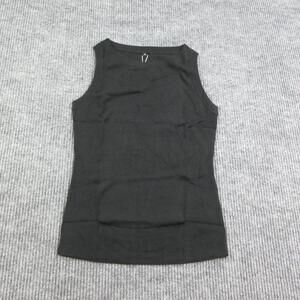 Arach&Cloz Tank Womens M Black High Neck Wool Blend Slim Knit Sleeveless NWT
